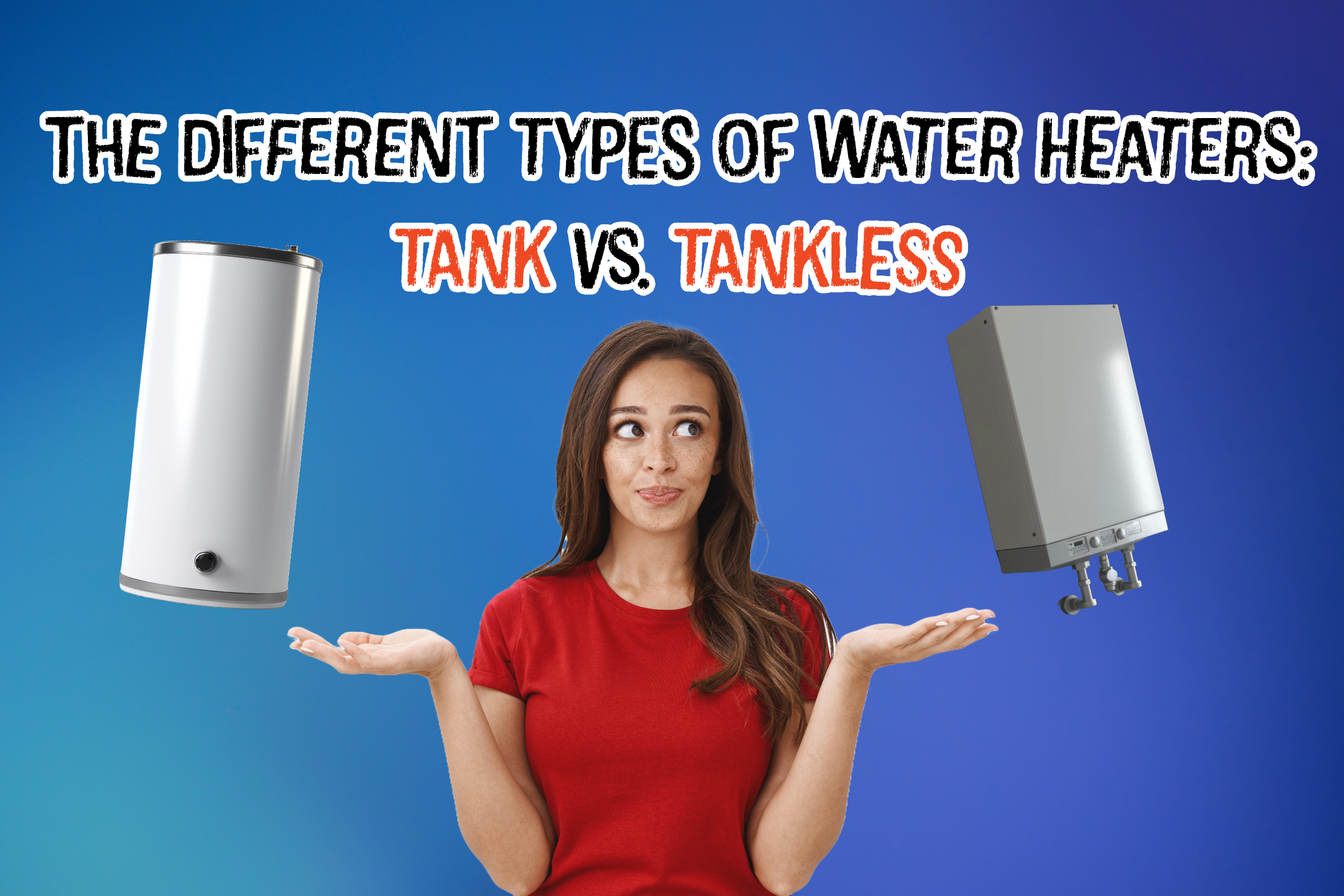 Upper Arlington, Ohio plumbing blog on the differences between tank and tankless water heaters.